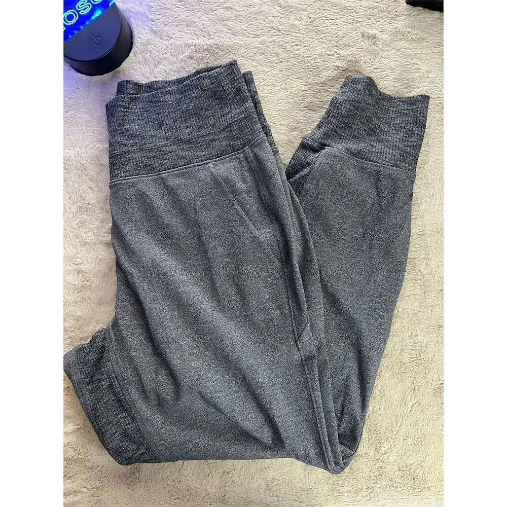 Athleta Women's Venice Jogger Pants Size S Heather Gray Casual Drawstring - Picture 10 of 10